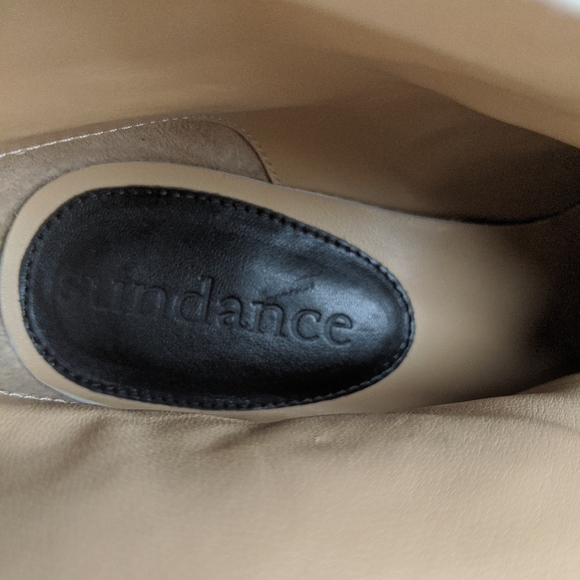 Sundance Hampstead Brown Suede Booties | Women’s 9.5 | Slip-On Ankle Boots - Picture 14 of 14